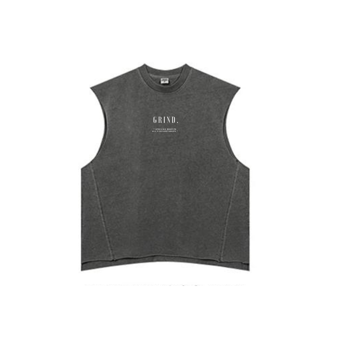 Faded Deep Sleeveless Tank