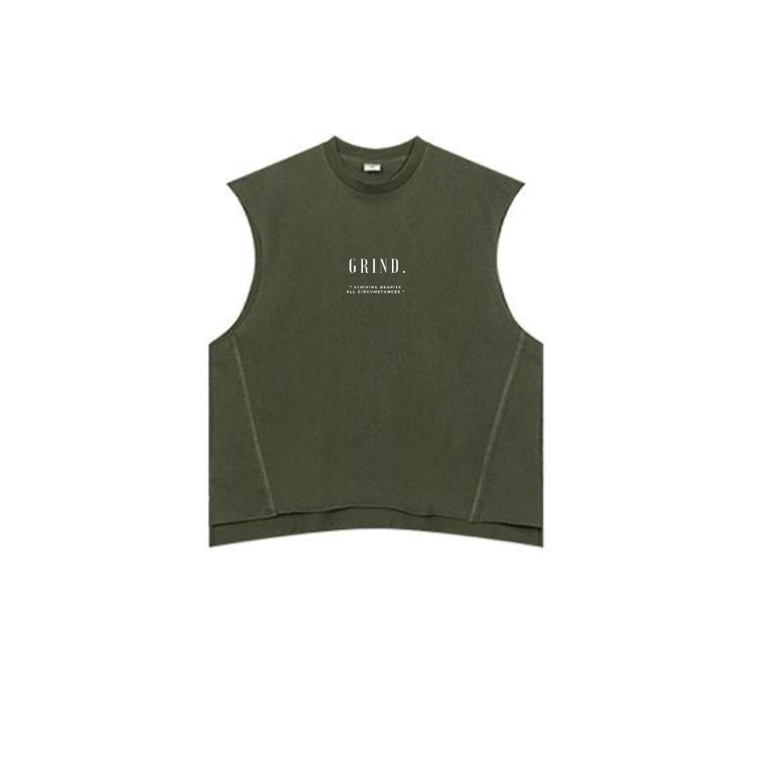 Deep Sleeveless Tank