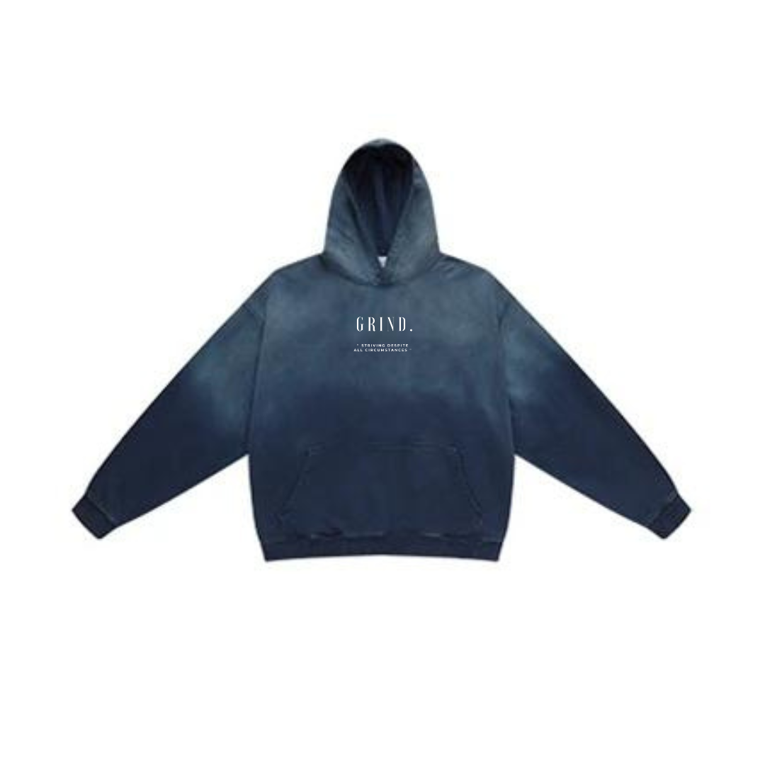 Faded Distressed Tone Hoodie