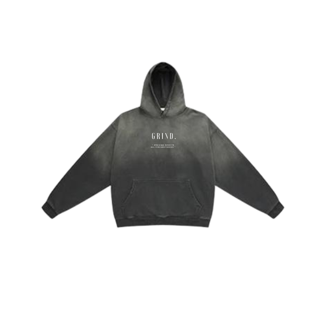 Faded Distressed Tone Hoodie