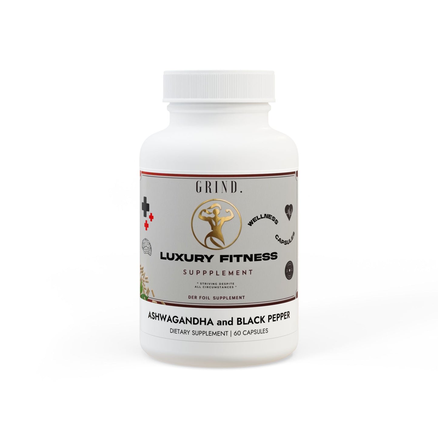 GRIND. Ashwaganda & Black Pepper (60 Capsules)