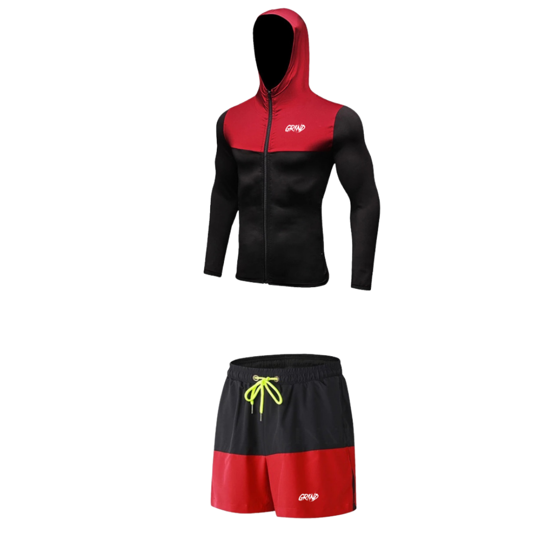 Compression Hoodie Set