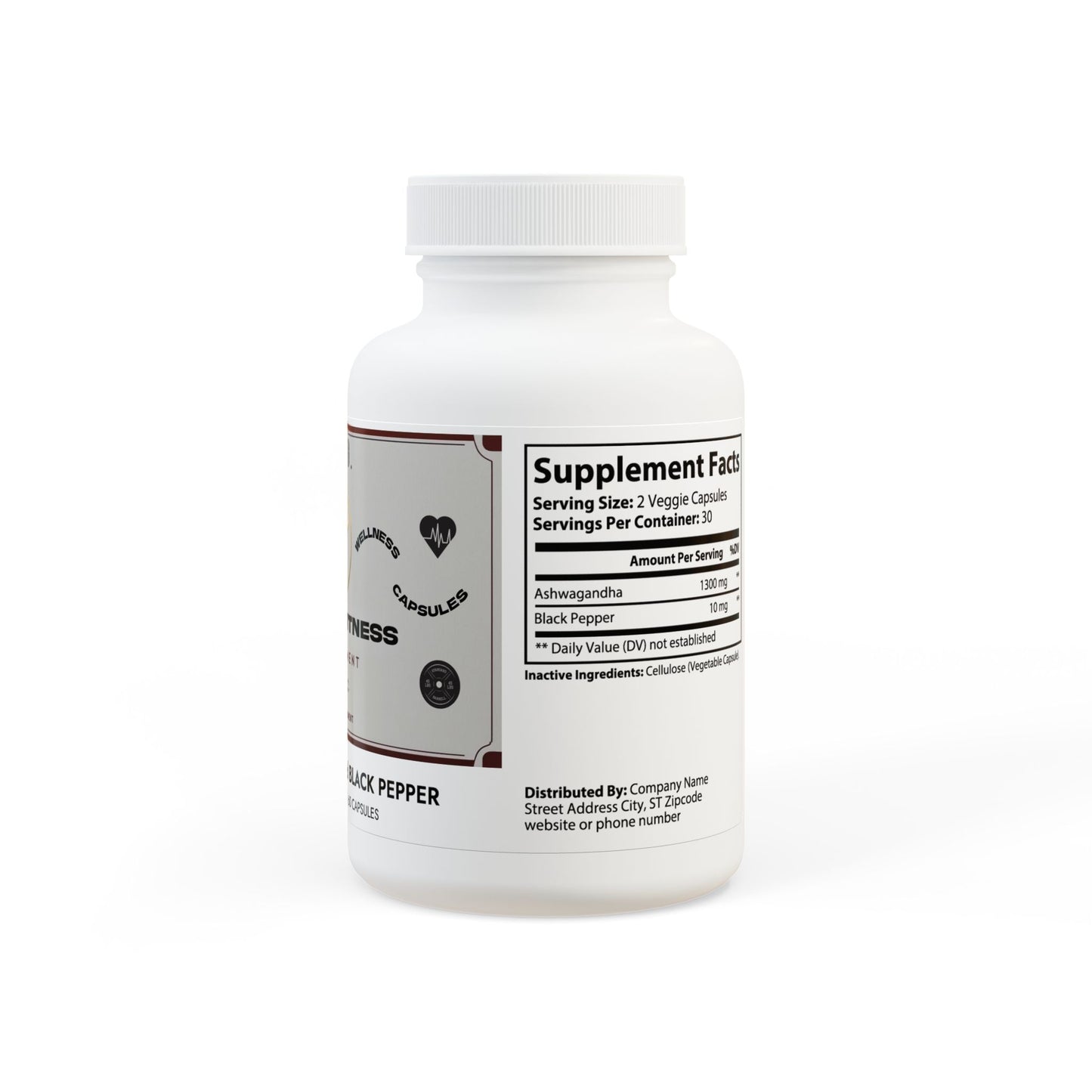 GRIND. Ashwaganda & Black Pepper (60 Capsules)