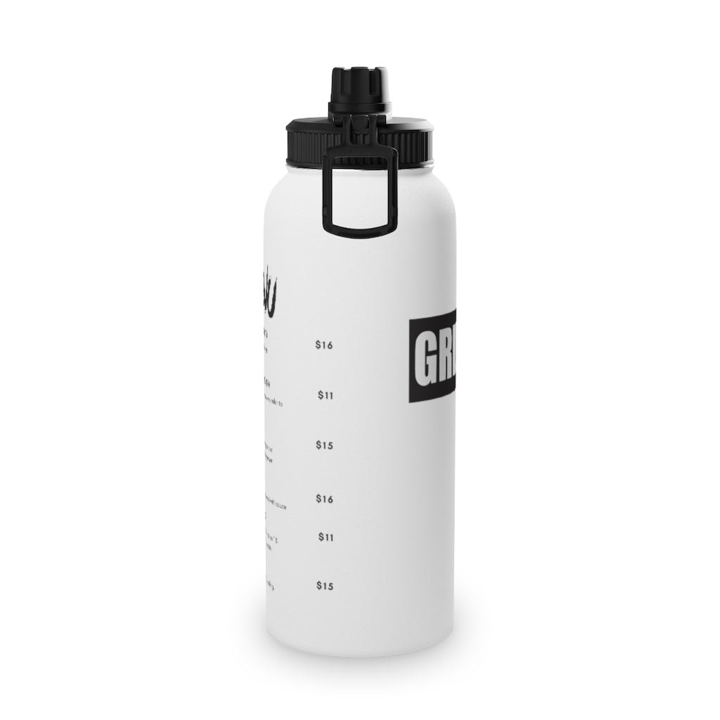 Stainless Steel Water Bottle, Sports Lid