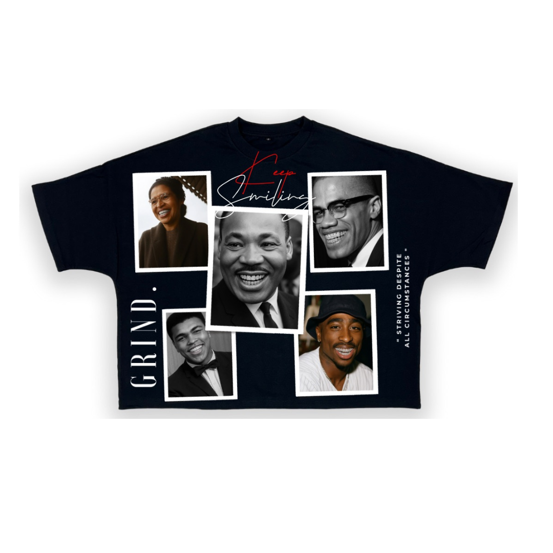 Oversized Keep Smilin' T-Shirt