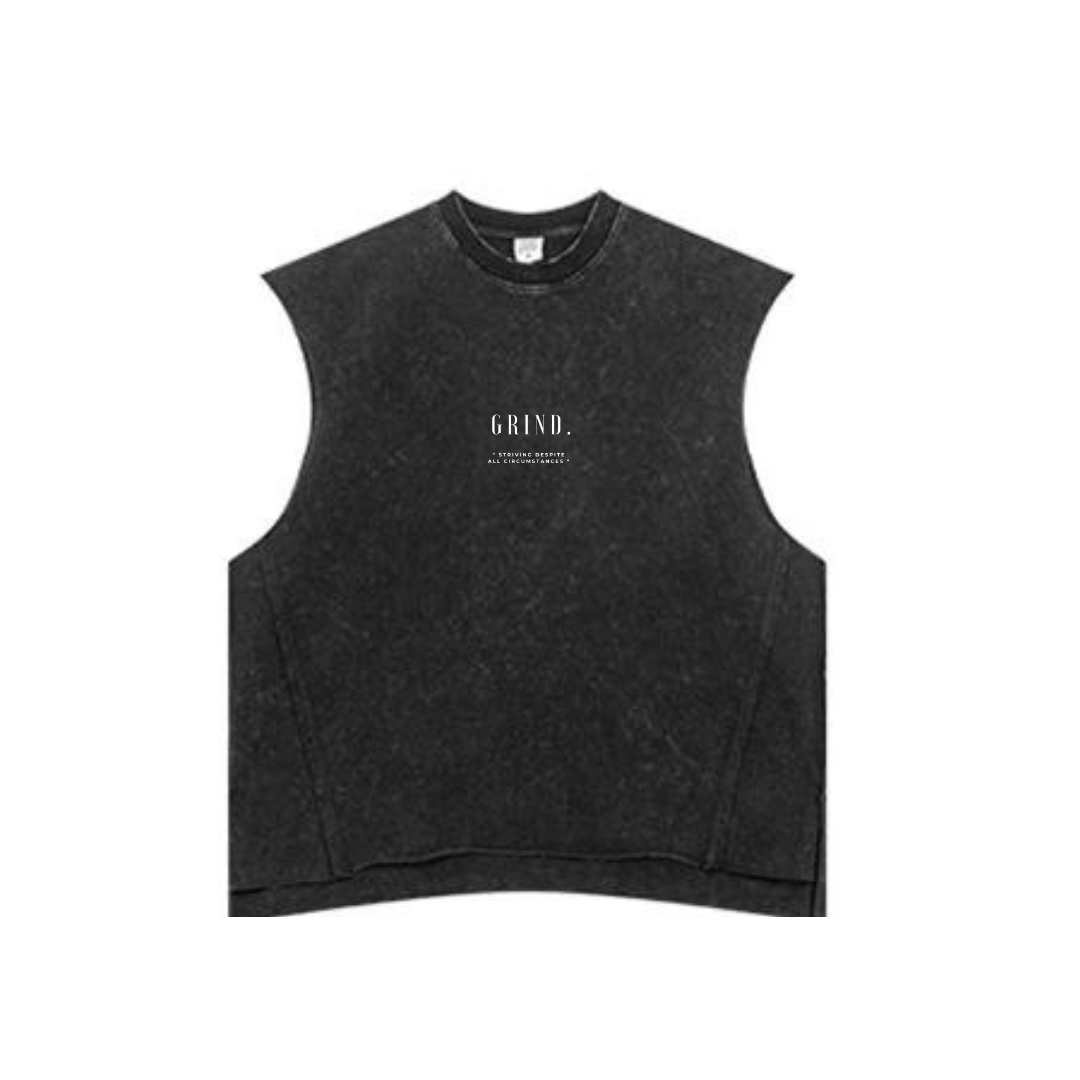 Faded Deep Sleeveless Tank