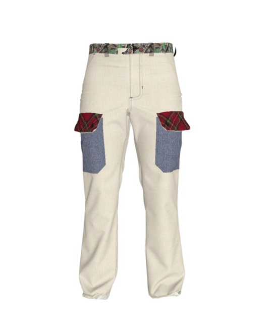 Woodland Lux Cargo Denim Pants