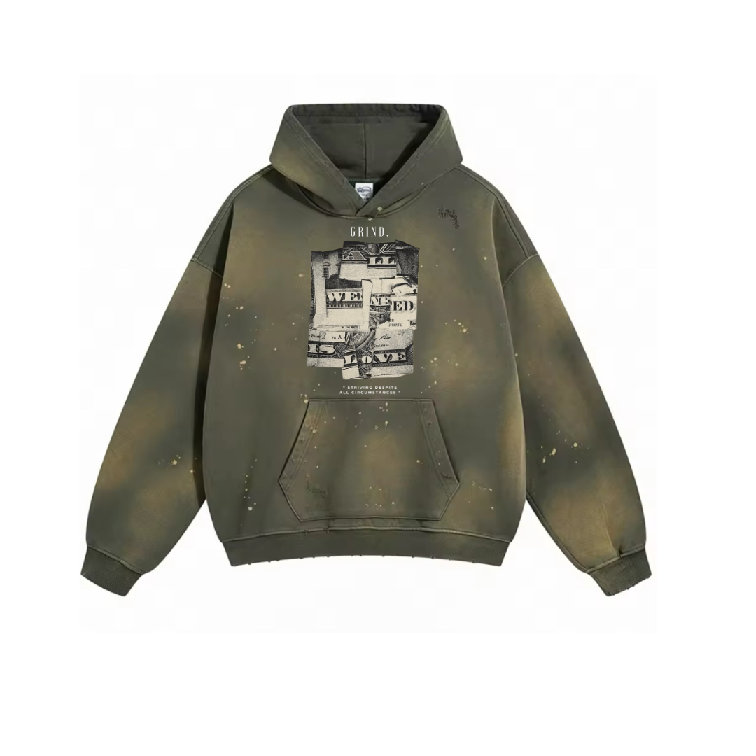Distressed Stars Hoodie