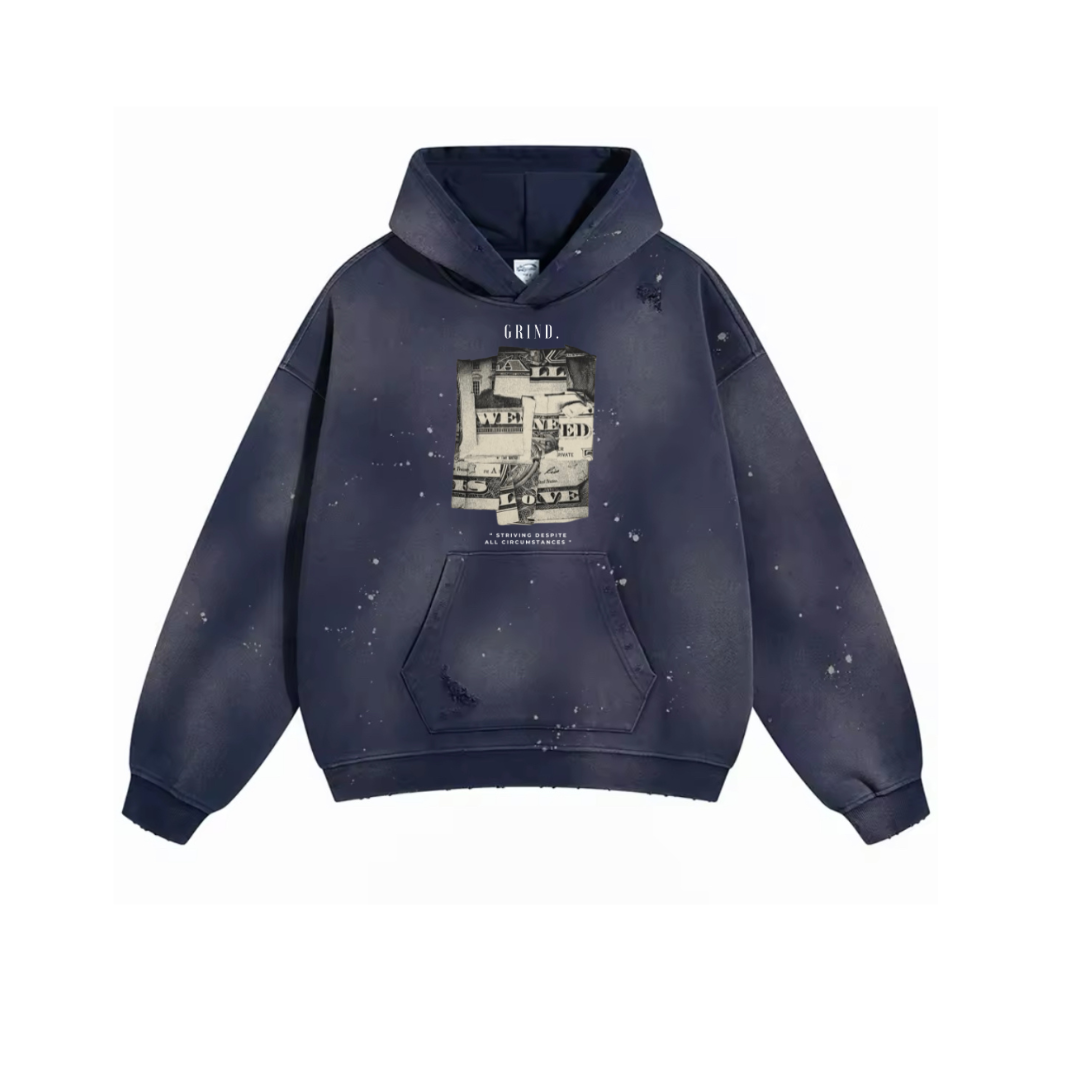 Distressed Stars Hoodie
