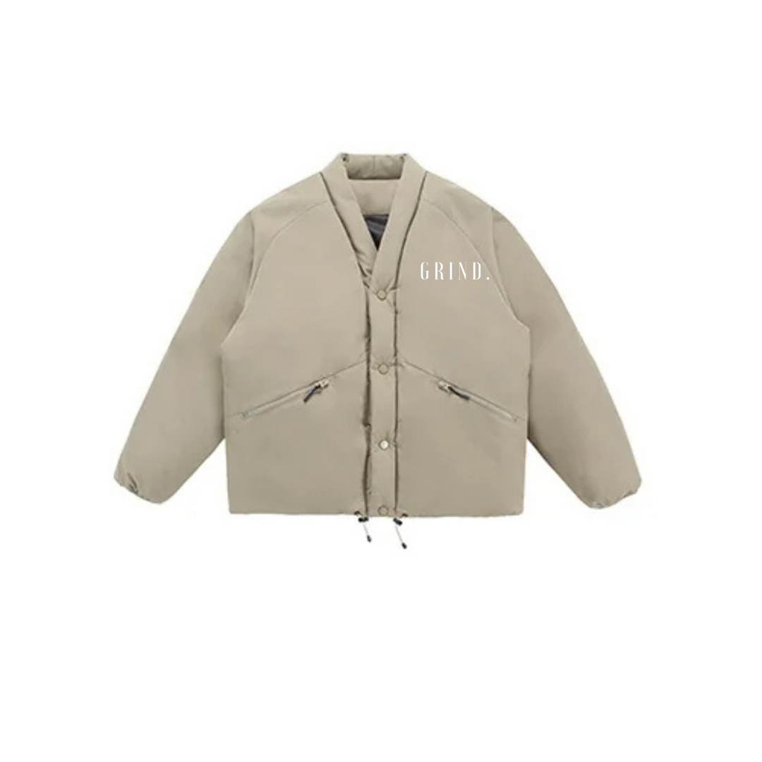 Quilted Oversized Jacket