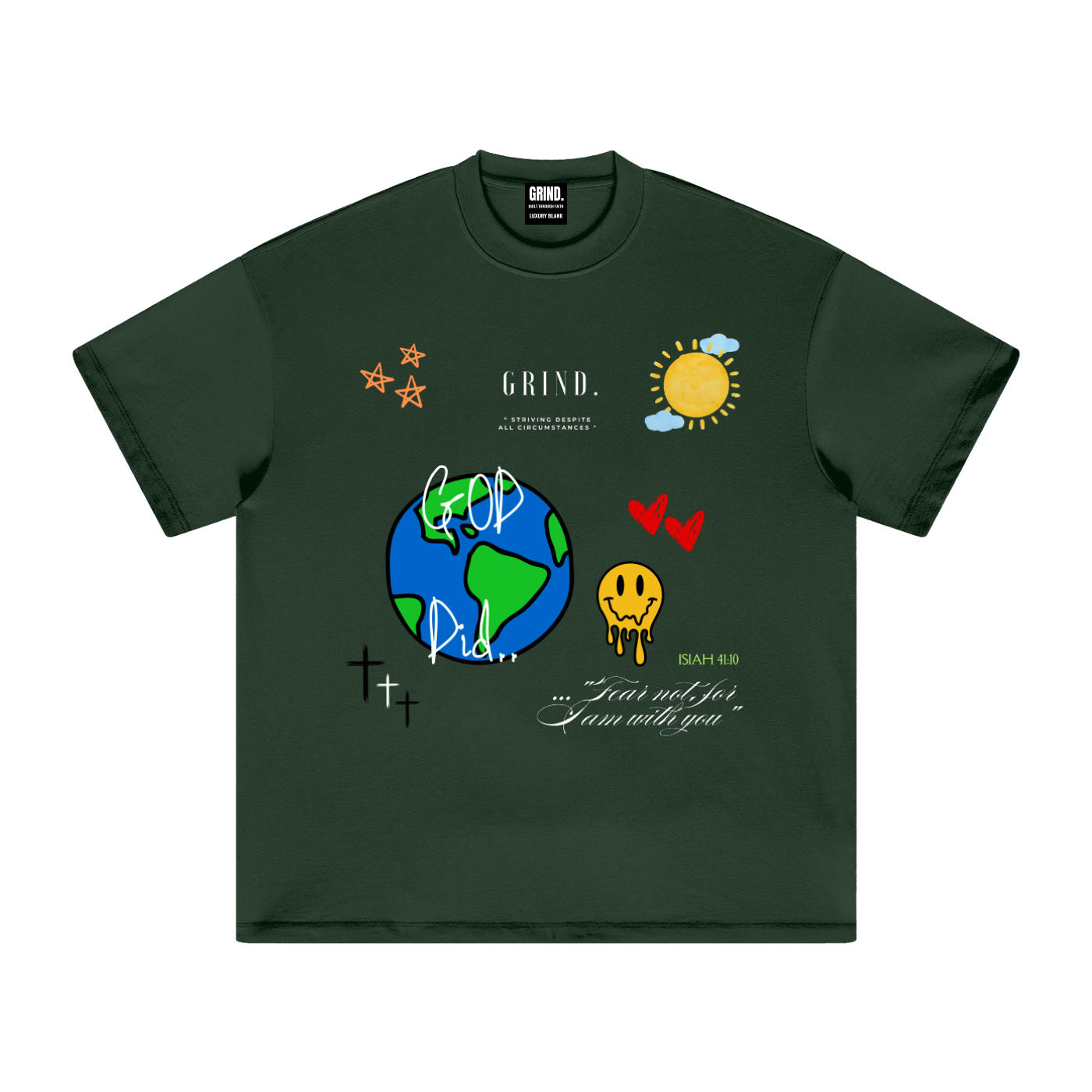 Heavyweight Earth Tone T-Shirt