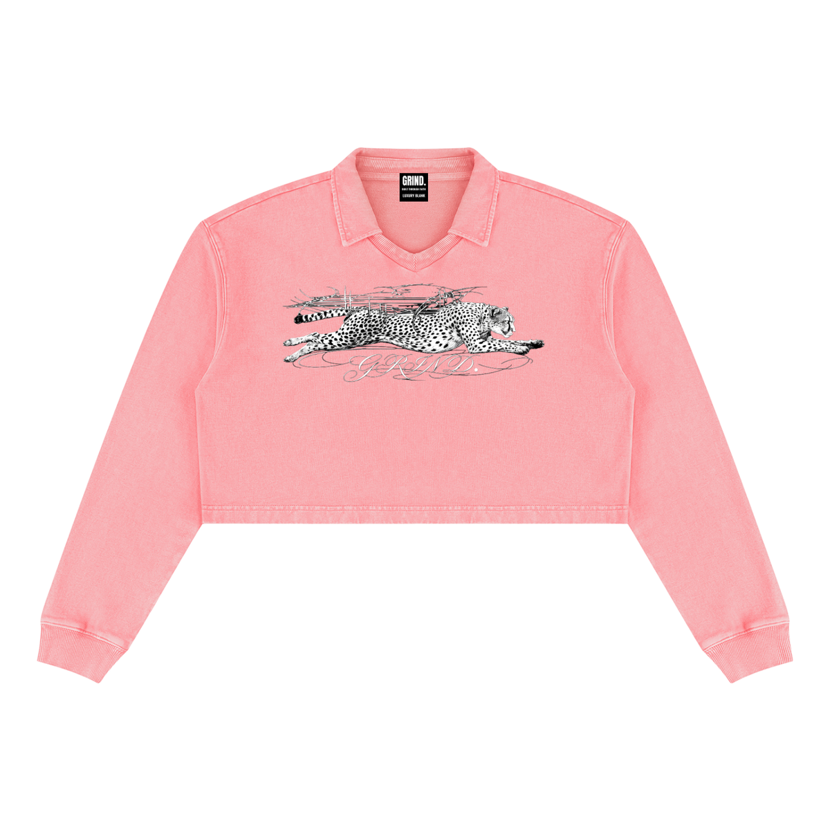 Women’s Vintage Wash Crop Sweatshirt