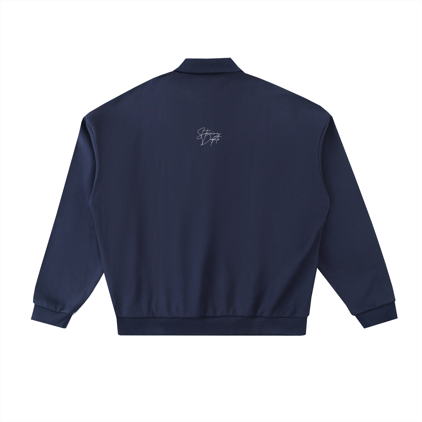 Heavyweight Fleece Polo Sweatshirt
