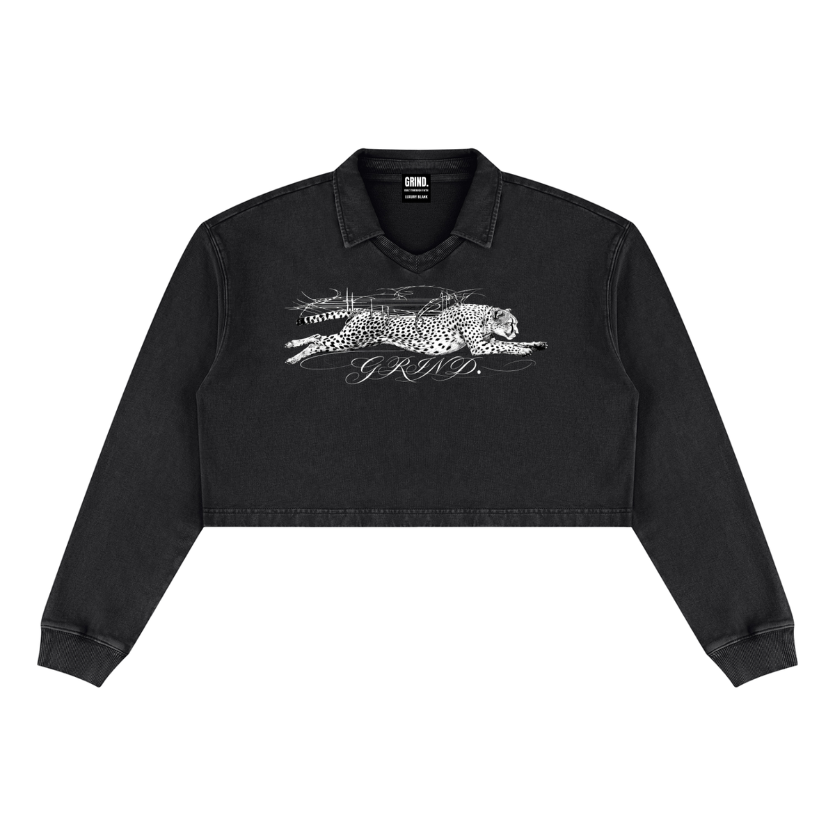 Women’s Vintage Wash Crop Sweatshirt