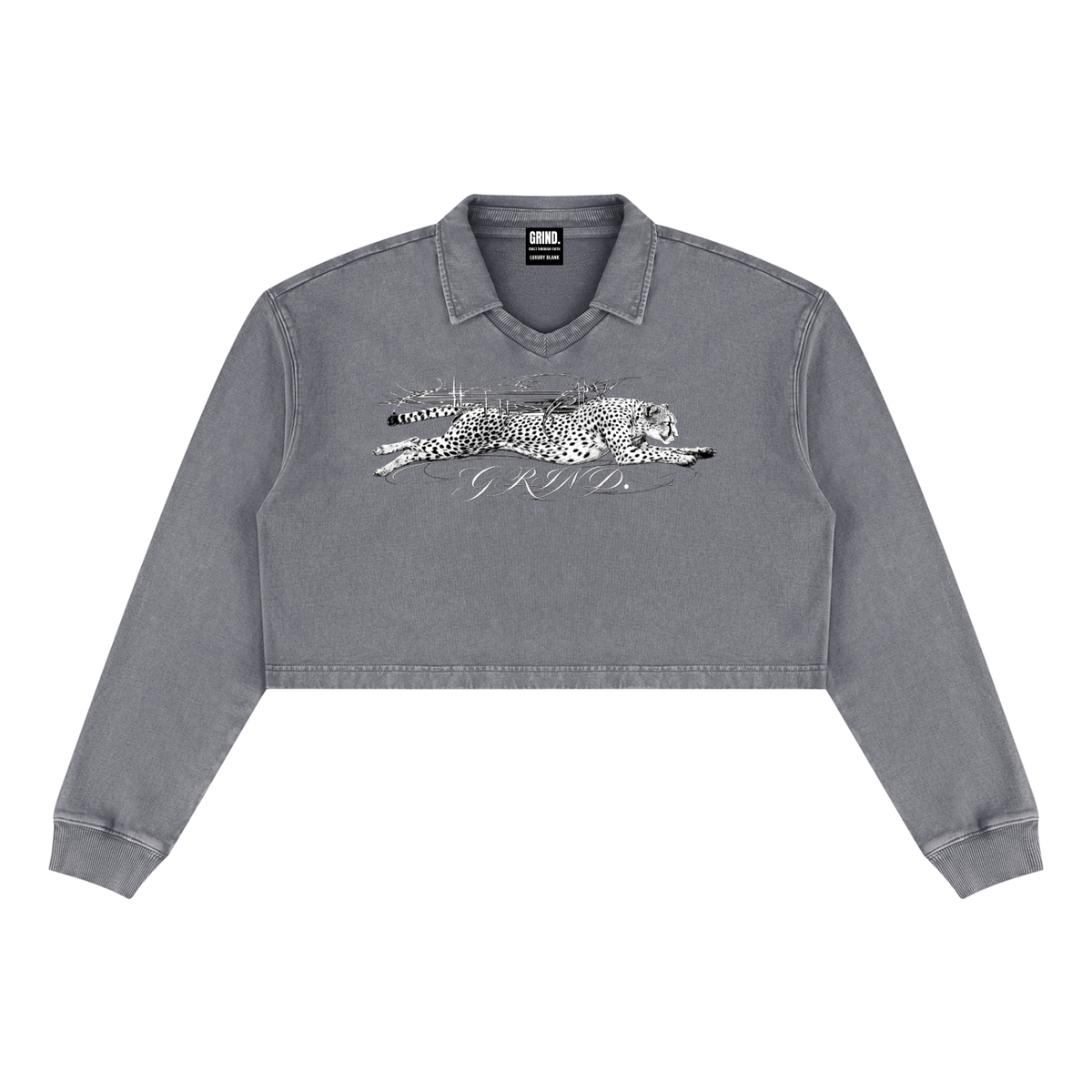 Women’s Vintage Wash Crop Sweatshirt
