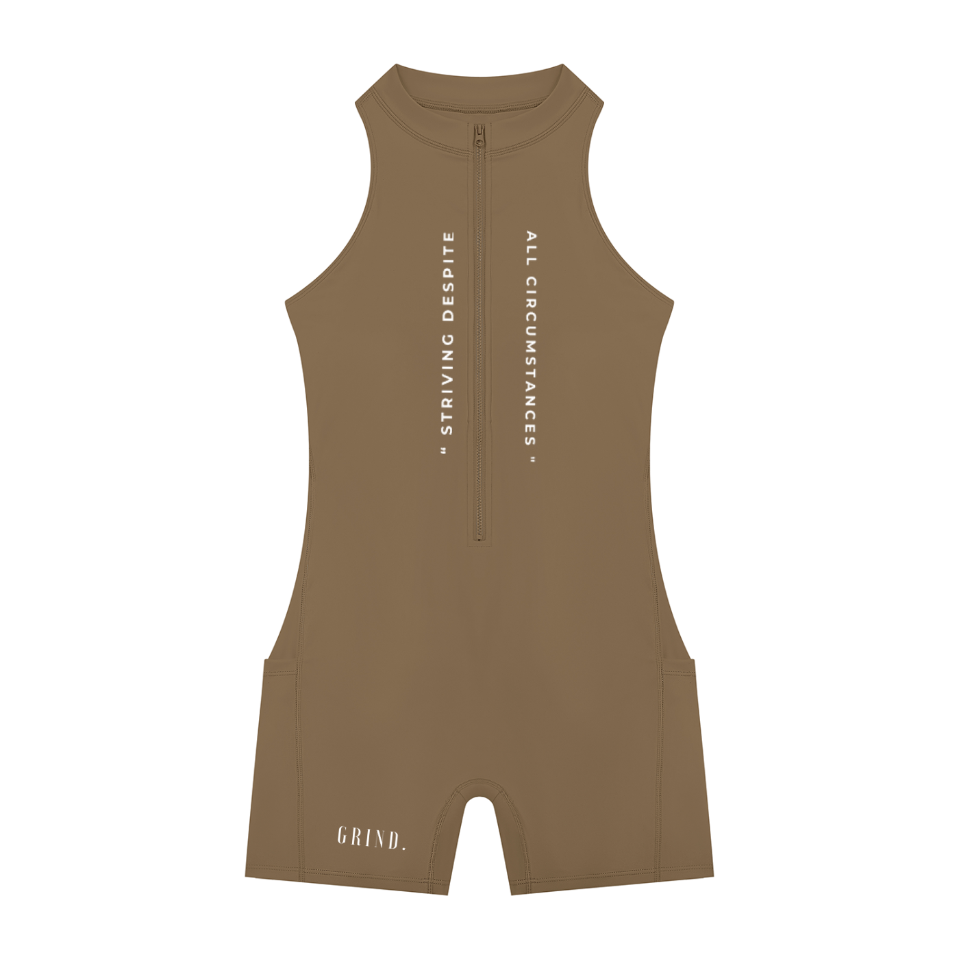 Women’s Quarter-Zip Yoga Romper