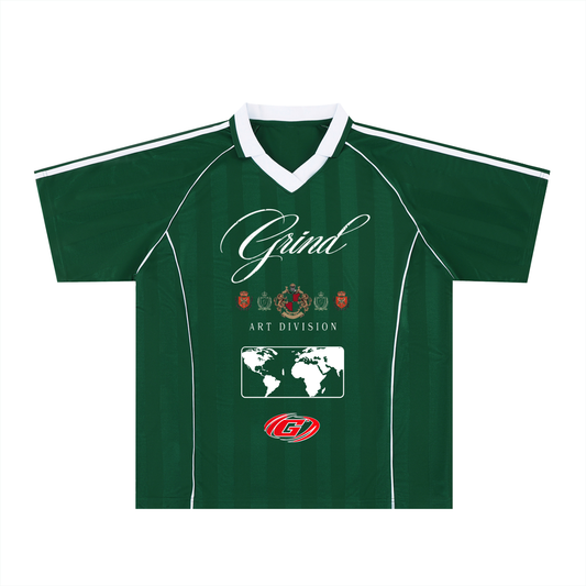 Shadow Stripe Collared Soccer Jersey