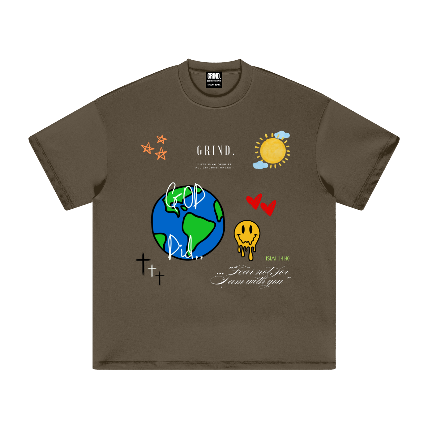 Heavyweight Earth Tone T-Shirt