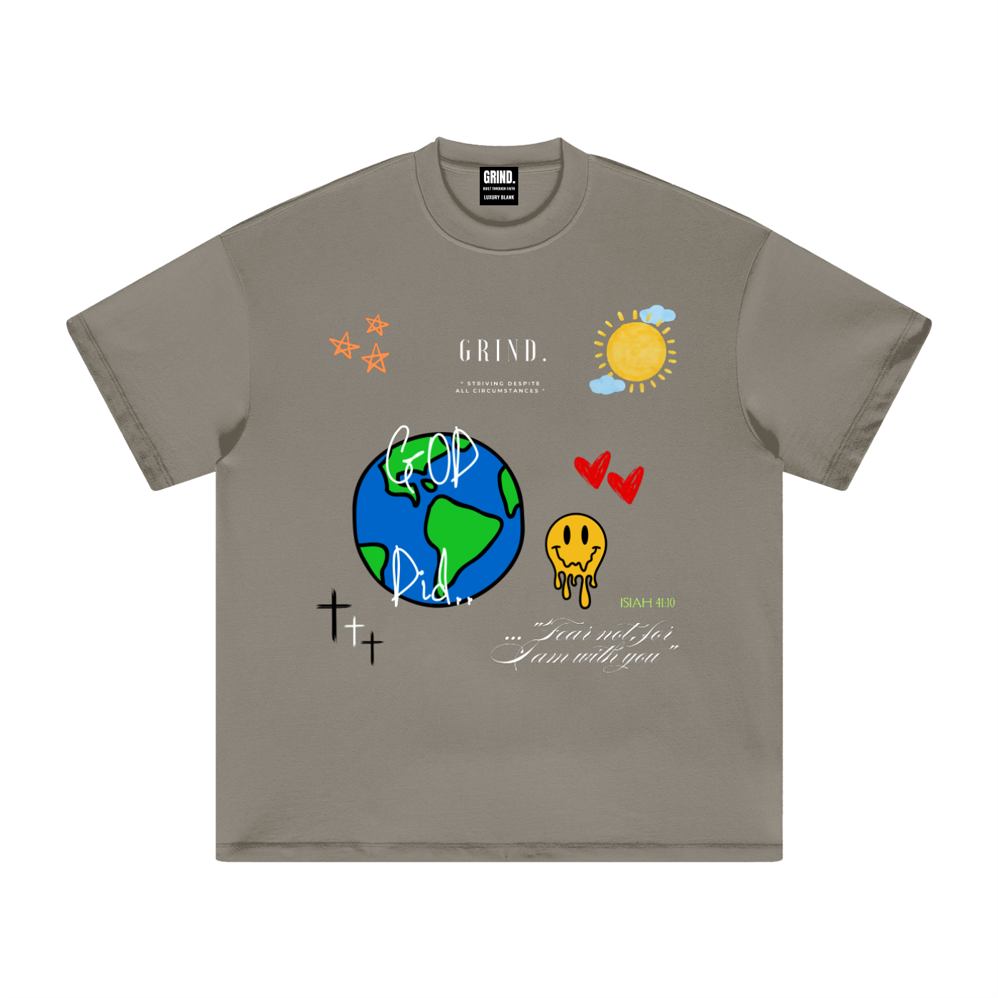 Heavyweight Earth Tone T-Shirt