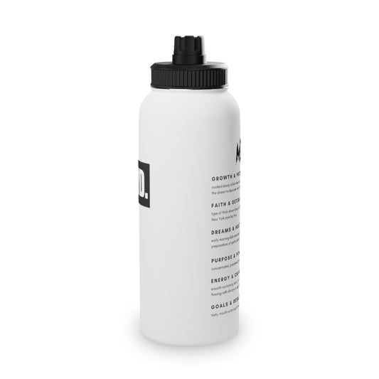 Stainless Steel Water Bottle, Sports Lid